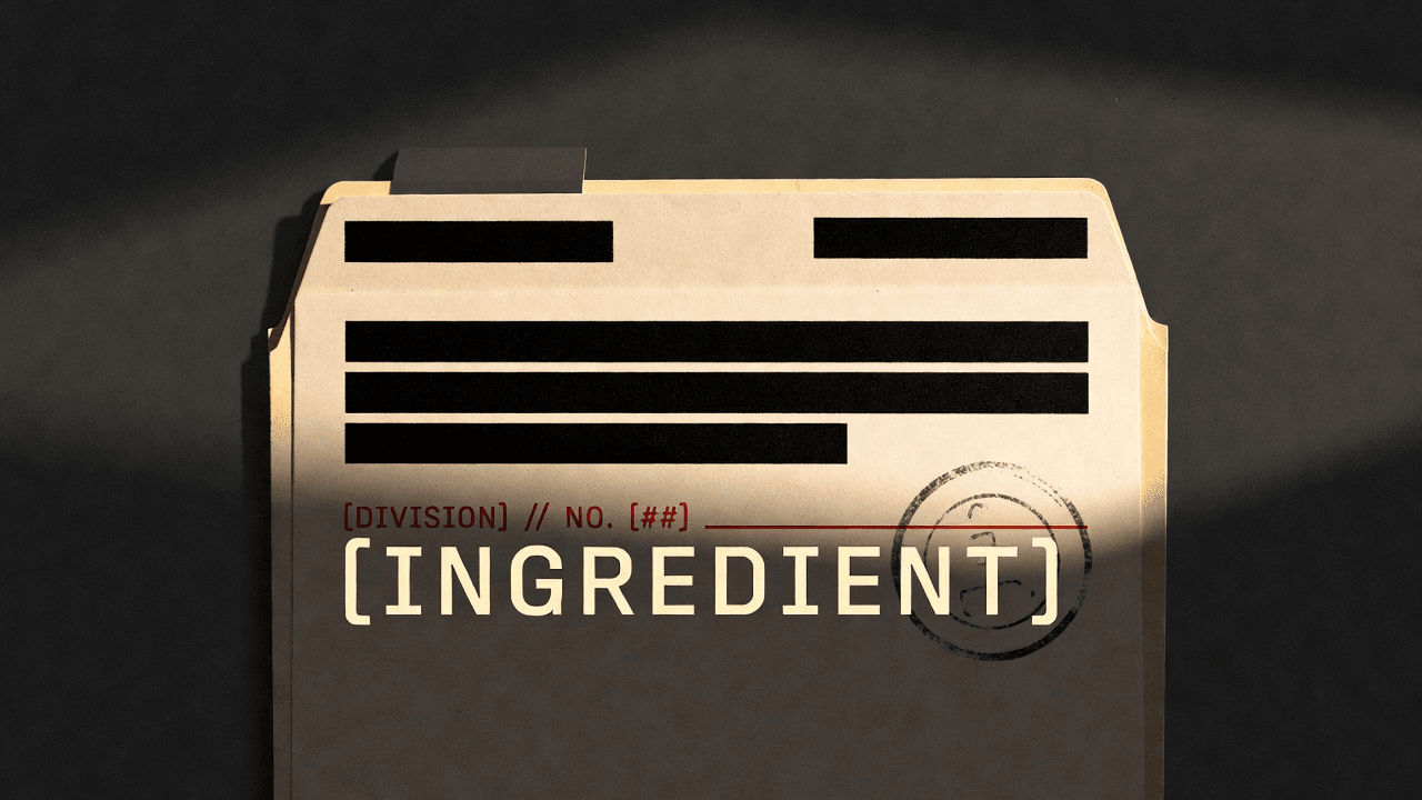 The Ingredient Files collection banner — Investigative files on what is actually in your food — the history, the evidence, and what is genuinely known versus genuinely disputed. Every file closes with a certainty ledger.